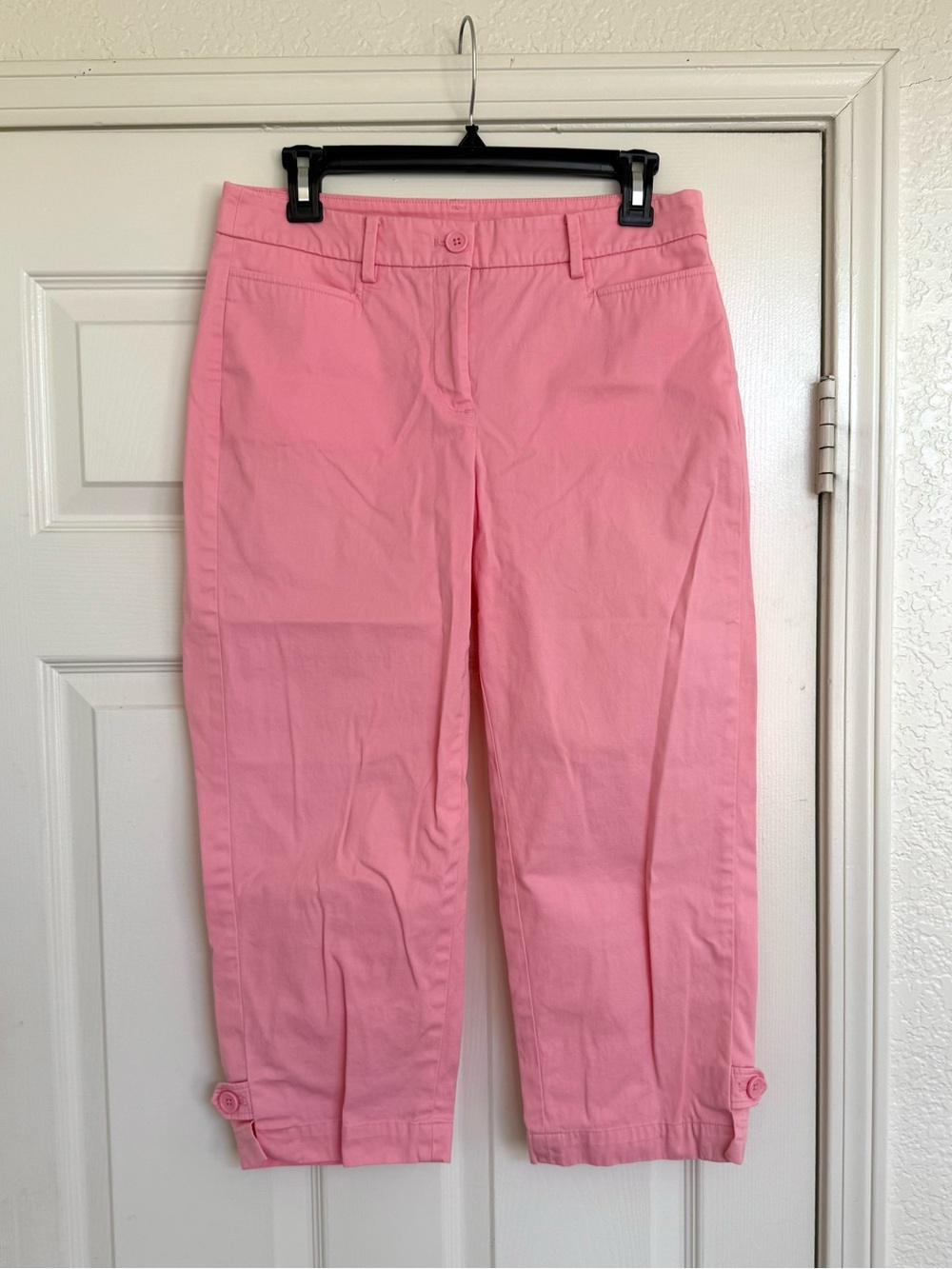 Talbots Pink Cropped Women's Capri Pants Size 4